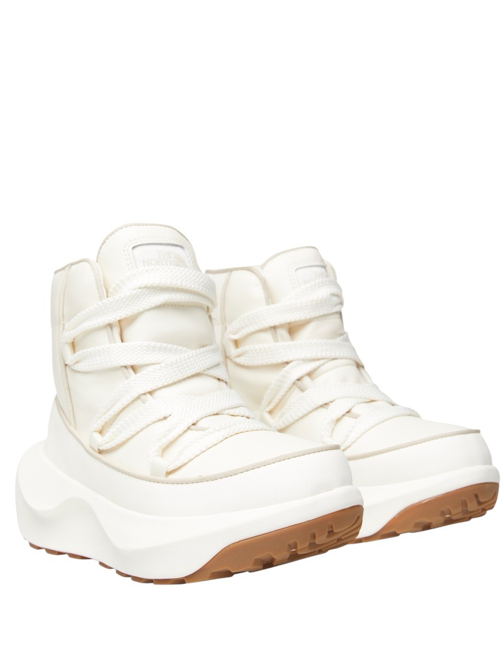 THE NORTH FACE  Halseigh ThermoBall Waterproof Lace Boots, White, Size 10, NWOT